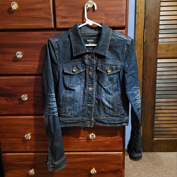 Kensie Jackets & Blazers - Kensie Demin Blue Jean Jacket Button-Down Long Sleeve Women's Size S Small Coat